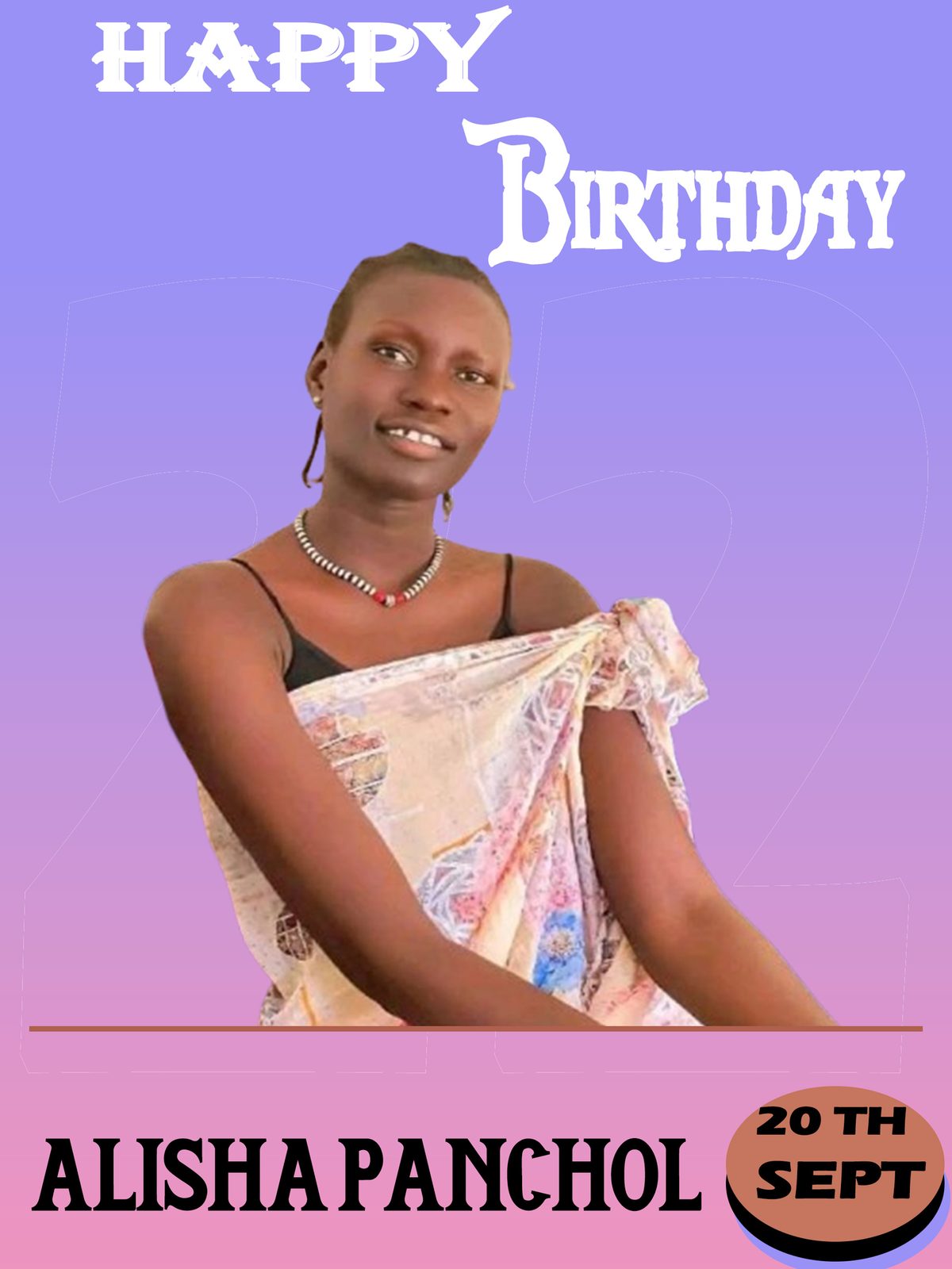 Birthday Celebration Poster